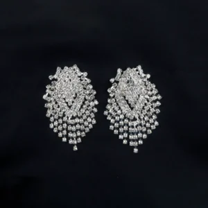 Crystal Chandelier Statement Earrings