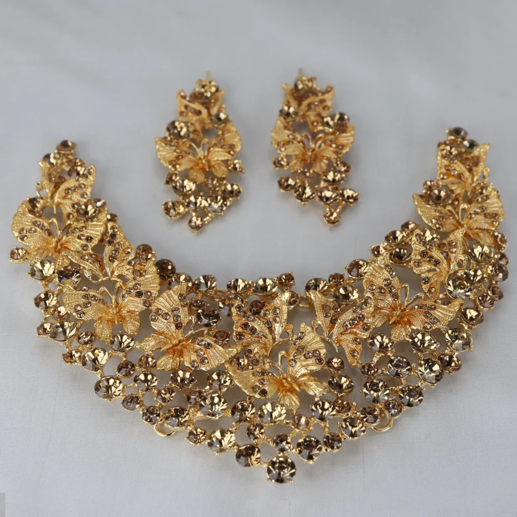 Golden Butterfly Radiance Jewelry