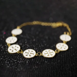 Tory Burch Logo Link Bracelet