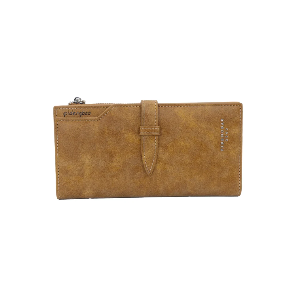 Pidengbao Brown Leather Wallet