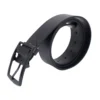 Black Leather Buckle Belt