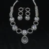 Hexa Elegance Crystal Necklace Set