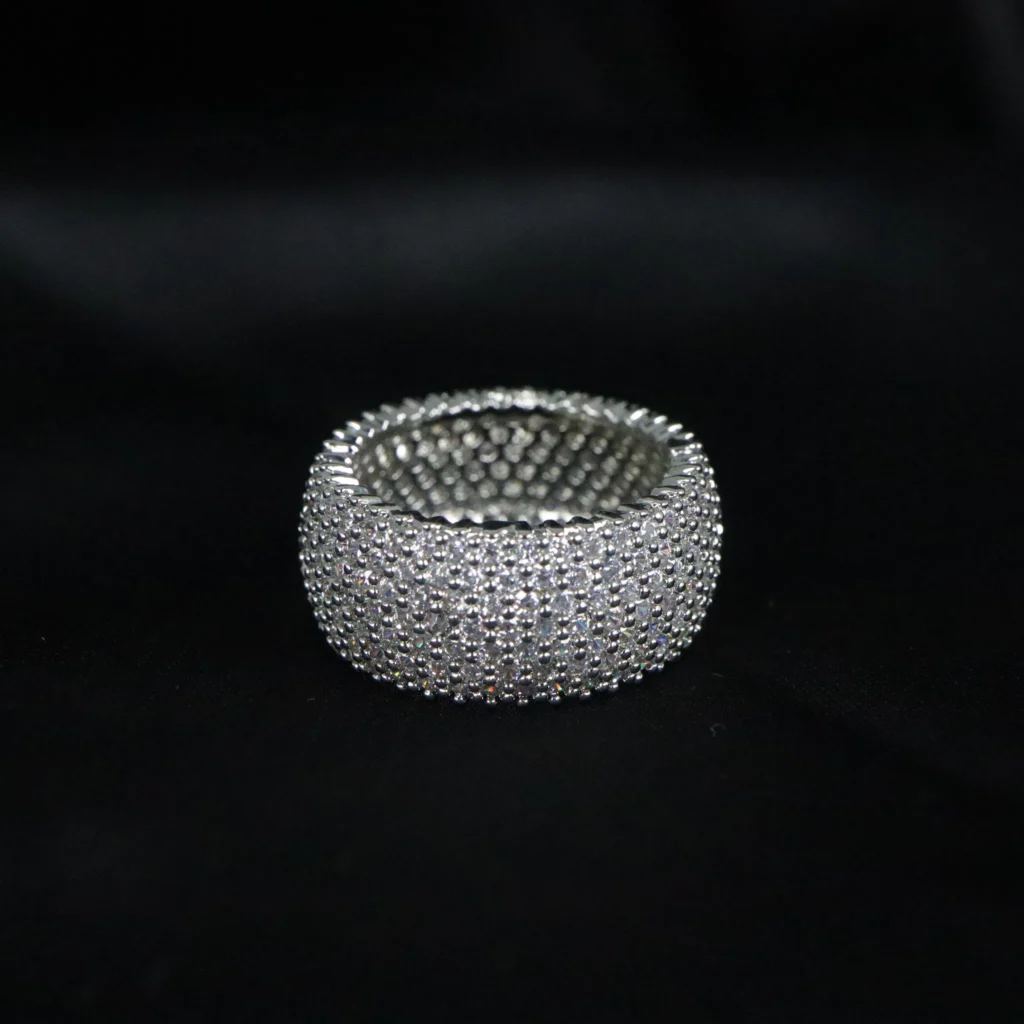 Luxury Cubic Zirconia Eternity Ring