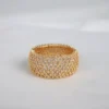 Timeless Gold Textured Ring