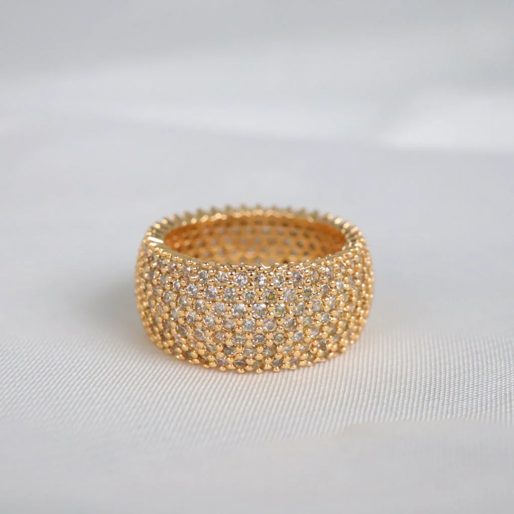 Timeless Gold Textured Ring
