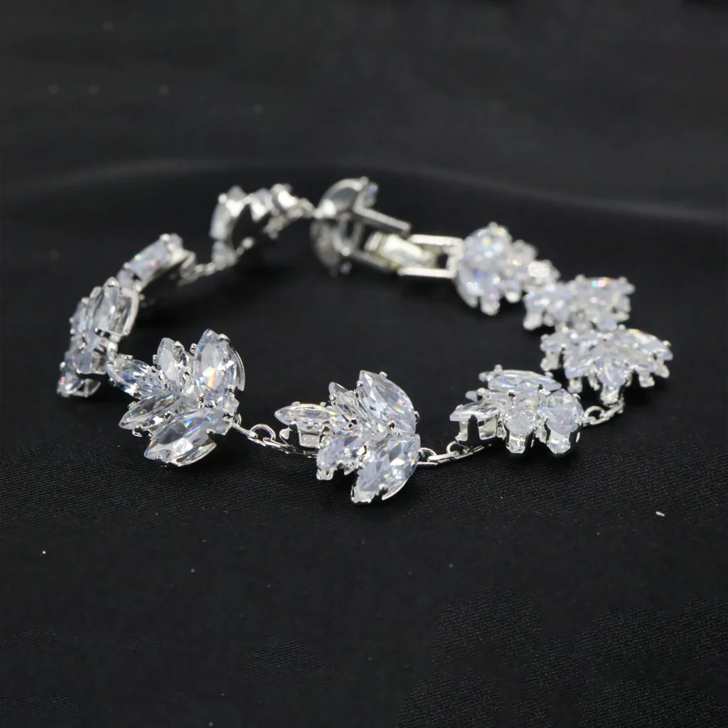 Radiant Blossom Crystal Bracelet