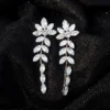 Crystal Vine Drop Earrings